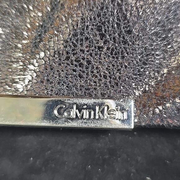 Calin Klein Kaiya Open Toe Suede heeled Ankle Boots Womens Size 6.5 - Picture 3 of 12